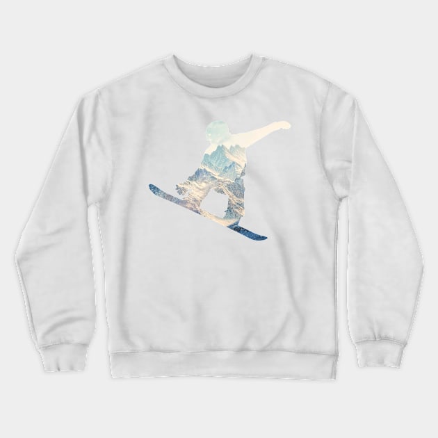 Snowboard 7 Crewneck Sweatshirt by nuijten